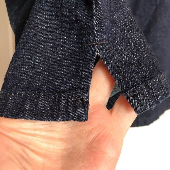 KAREN SCOTT - NWT - L Sz 16 Petite Comfort Waist Capri Jeans in Dark Wash - Picture 7 of 16